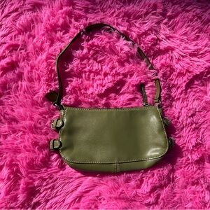 green mini purse
